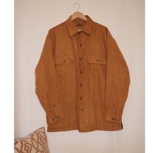 St John’s Bay Men’s Lined Suede Button Down